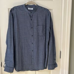 XL Express band collar mens shirt